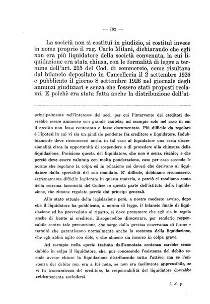 Il diritto fallimentare e delle società commerciali rivista di dottrina e giurisprudenza