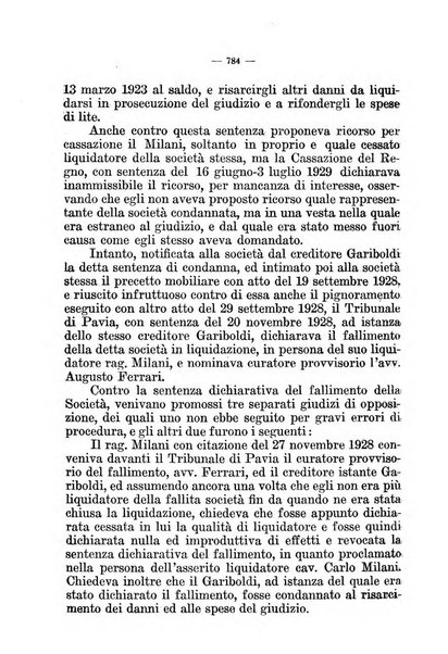 Il diritto fallimentare e delle società commerciali rivista di dottrina e giurisprudenza