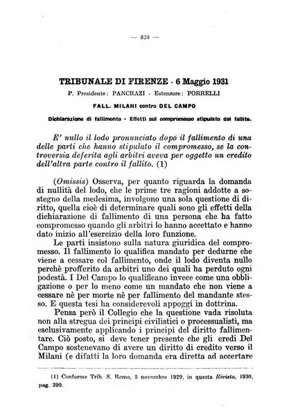 Il diritto fallimentare e delle società commerciali rivista di dottrina e giurisprudenza