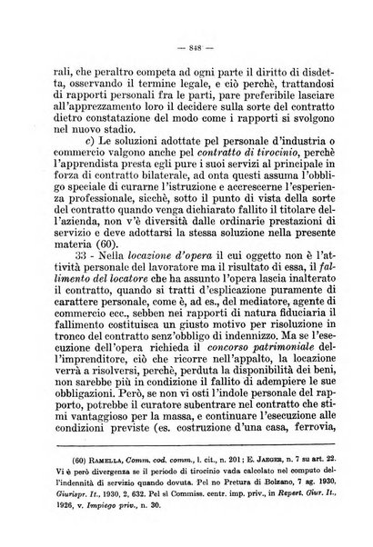 Il diritto fallimentare e delle società commerciali rivista di dottrina e giurisprudenza