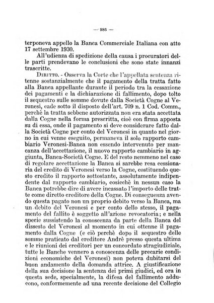 Il diritto fallimentare e delle società commerciali rivista di dottrina e giurisprudenza