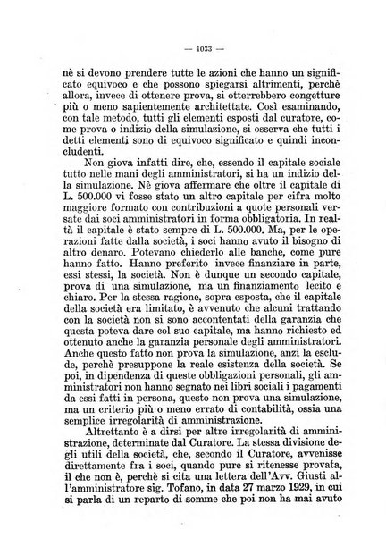 Il diritto fallimentare e delle società commerciali rivista di dottrina e giurisprudenza