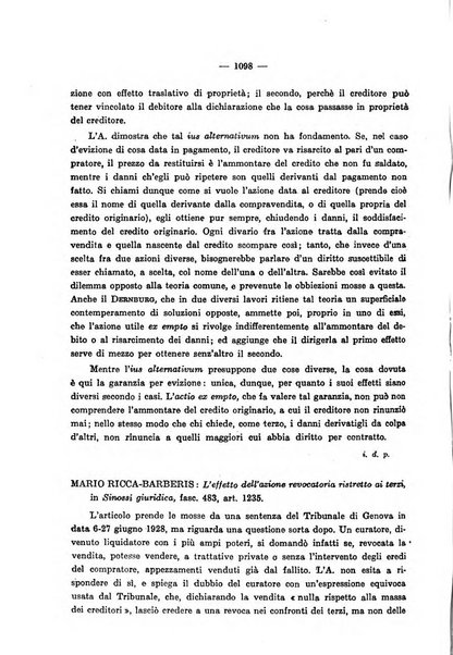 Il diritto fallimentare e delle società commerciali rivista di dottrina e giurisprudenza