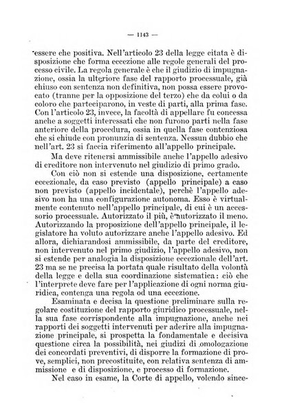 Il diritto fallimentare e delle società commerciali rivista di dottrina e giurisprudenza