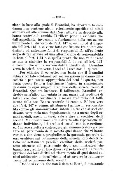 Il diritto fallimentare e delle società commerciali rivista di dottrina e giurisprudenza