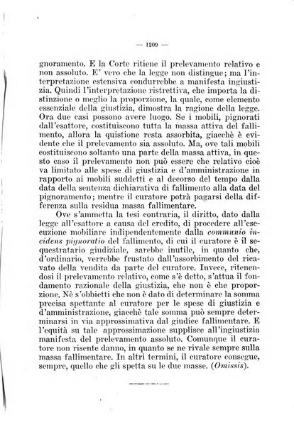 Il diritto fallimentare e delle società commerciali rivista di dottrina e giurisprudenza