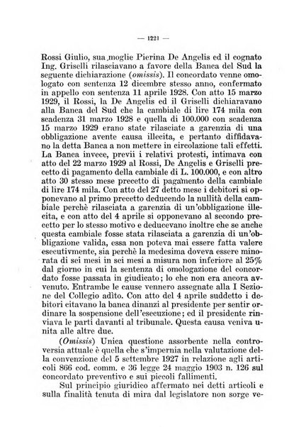 Il diritto fallimentare e delle società commerciali rivista di dottrina e giurisprudenza