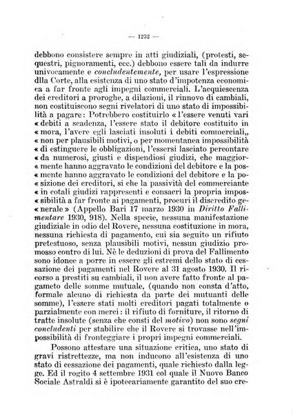 Il diritto fallimentare e delle società commerciali rivista di dottrina e giurisprudenza