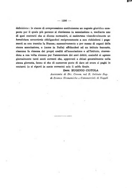 Il diritto fallimentare e delle società commerciali rivista di dottrina e giurisprudenza