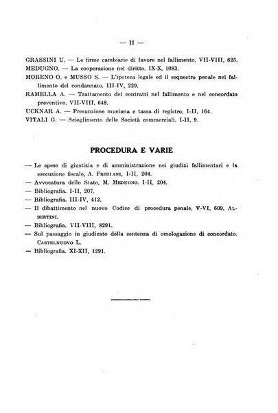 Il diritto fallimentare e delle società commerciali rivista di dottrina e giurisprudenza