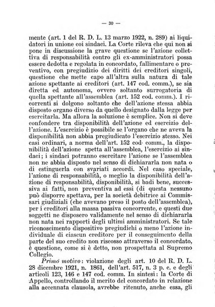 Il diritto fallimentare e delle società commerciali rivista di dottrina e giurisprudenza