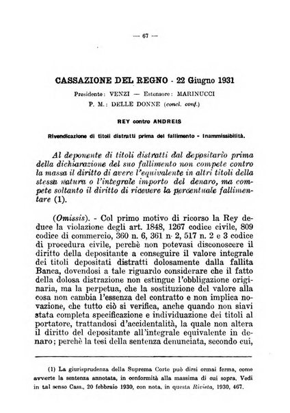 Il diritto fallimentare e delle società commerciali rivista di dottrina e giurisprudenza