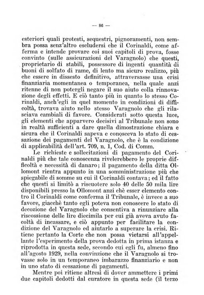 Il diritto fallimentare e delle società commerciali rivista di dottrina e giurisprudenza