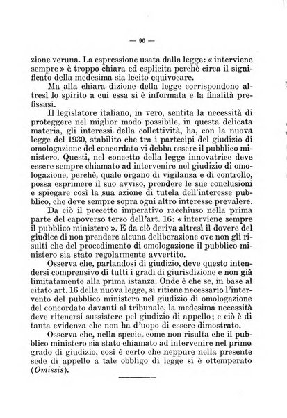 Il diritto fallimentare e delle società commerciali rivista di dottrina e giurisprudenza