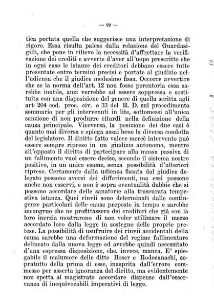 Il diritto fallimentare e delle società commerciali rivista di dottrina e giurisprudenza