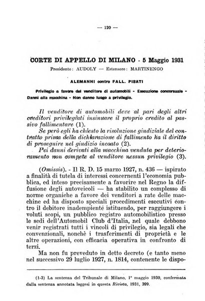 Il diritto fallimentare e delle società commerciali rivista di dottrina e giurisprudenza