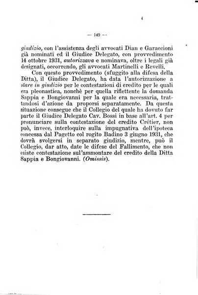 Il diritto fallimentare e delle società commerciali rivista di dottrina e giurisprudenza