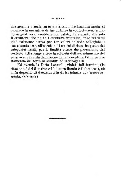 Il diritto fallimentare e delle società commerciali rivista di dottrina e giurisprudenza