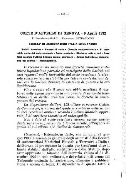 Il diritto fallimentare e delle società commerciali rivista di dottrina e giurisprudenza