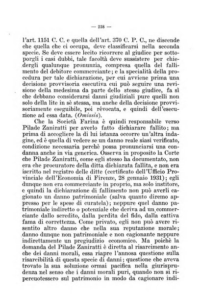 Il diritto fallimentare e delle società commerciali rivista di dottrina e giurisprudenza