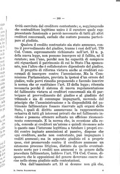 Il diritto fallimentare e delle società commerciali rivista di dottrina e giurisprudenza