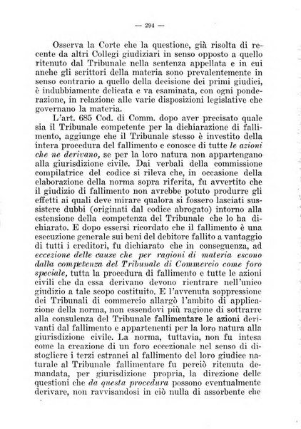 Il diritto fallimentare e delle società commerciali rivista di dottrina e giurisprudenza