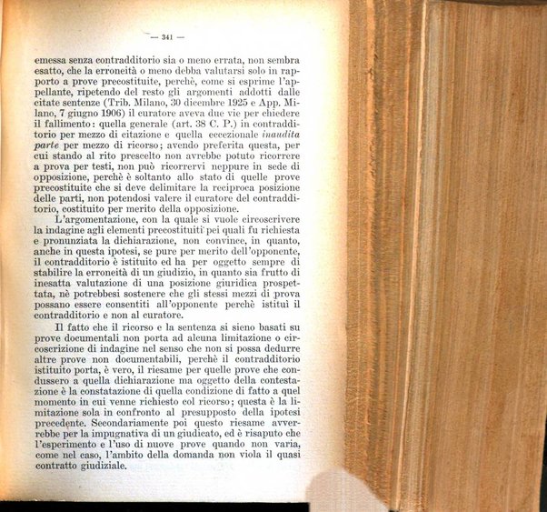 Il diritto fallimentare e delle società commerciali rivista di dottrina e giurisprudenza