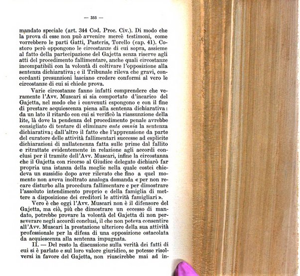 Il diritto fallimentare e delle società commerciali rivista di dottrina e giurisprudenza