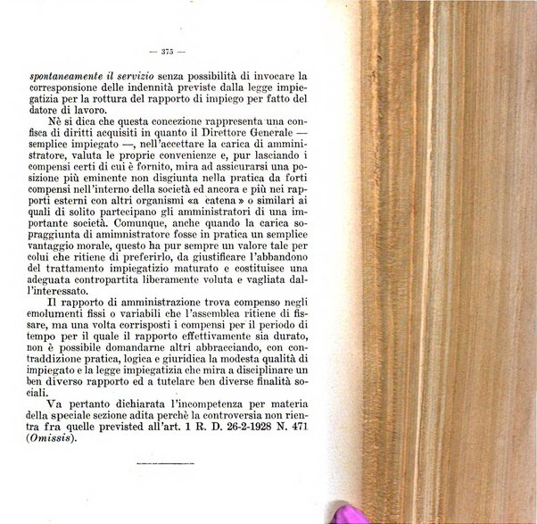 Il diritto fallimentare e delle società commerciali rivista di dottrina e giurisprudenza