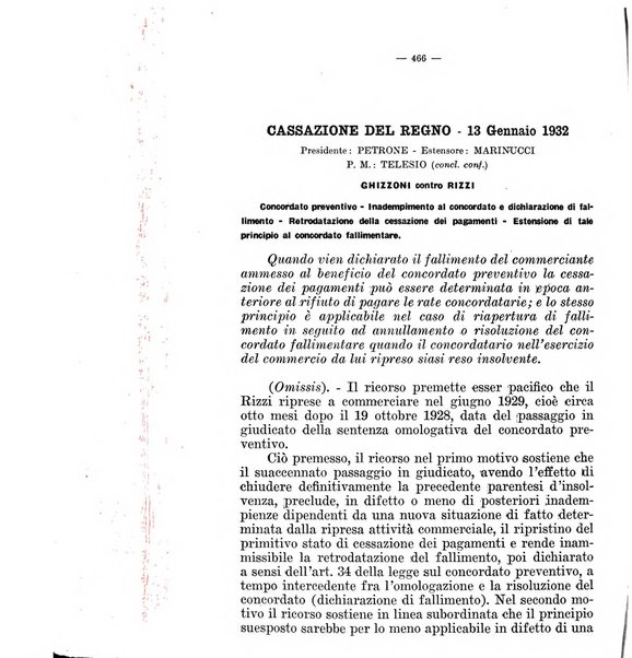 Il diritto fallimentare e delle società commerciali rivista di dottrina e giurisprudenza