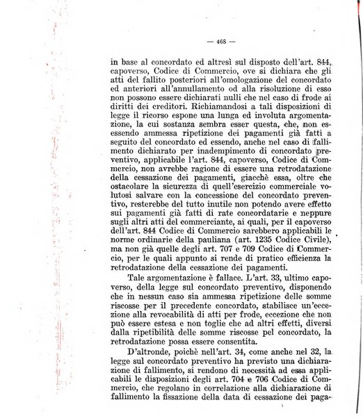 Il diritto fallimentare e delle società commerciali rivista di dottrina e giurisprudenza