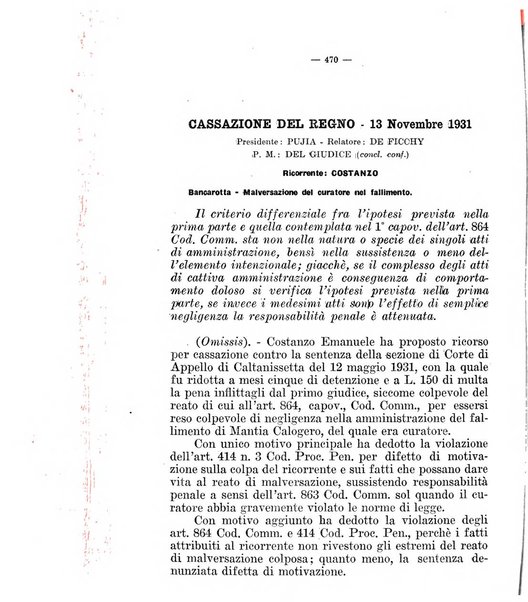 Il diritto fallimentare e delle società commerciali rivista di dottrina e giurisprudenza