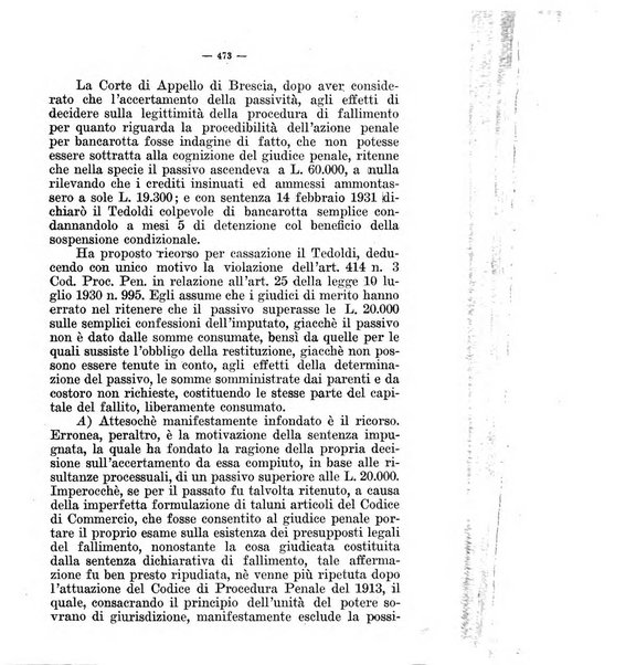 Il diritto fallimentare e delle società commerciali rivista di dottrina e giurisprudenza