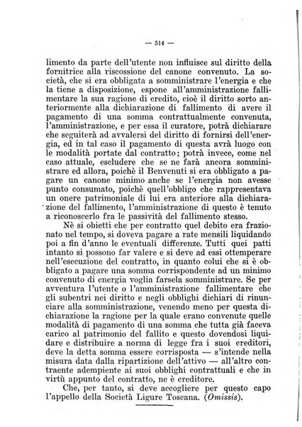 Il diritto fallimentare e delle società commerciali rivista di dottrina e giurisprudenza