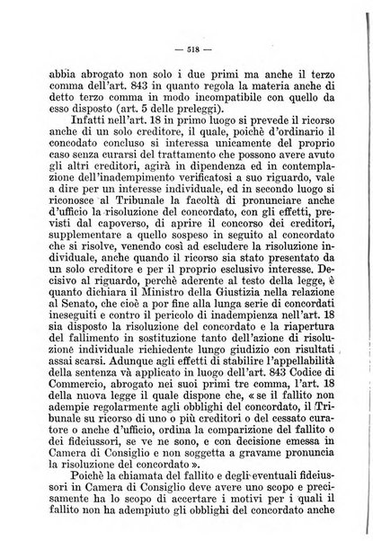 Il diritto fallimentare e delle società commerciali rivista di dottrina e giurisprudenza