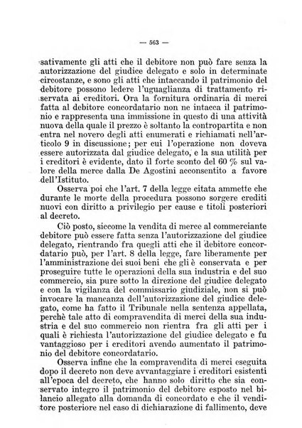 Il diritto fallimentare e delle società commerciali rivista di dottrina e giurisprudenza