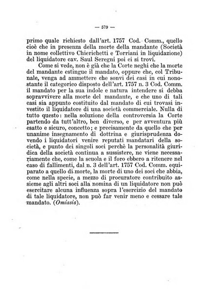 Il diritto fallimentare e delle società commerciali rivista di dottrina e giurisprudenza