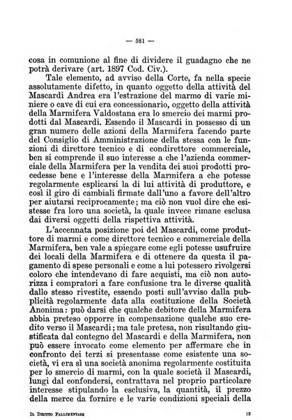 Il diritto fallimentare e delle società commerciali rivista di dottrina e giurisprudenza