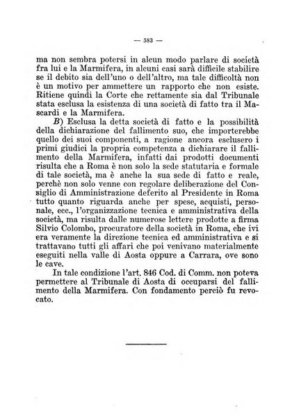 Il diritto fallimentare e delle società commerciali rivista di dottrina e giurisprudenza