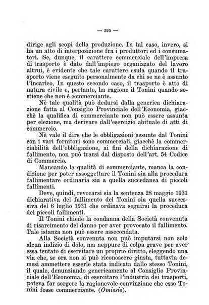 Il diritto fallimentare e delle società commerciali rivista di dottrina e giurisprudenza