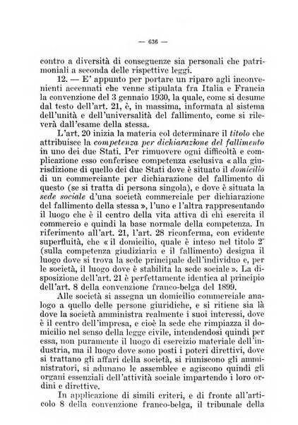 Il diritto fallimentare e delle società commerciali rivista di dottrina e giurisprudenza