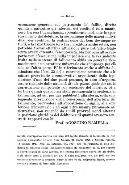 Il diritto fallimentare e delle società commerciali rivista di dottrina e giurisprudenza