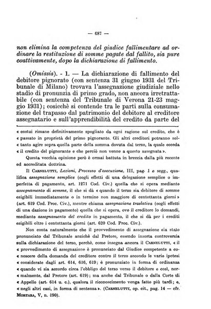 Il diritto fallimentare e delle società commerciali rivista di dottrina e giurisprudenza