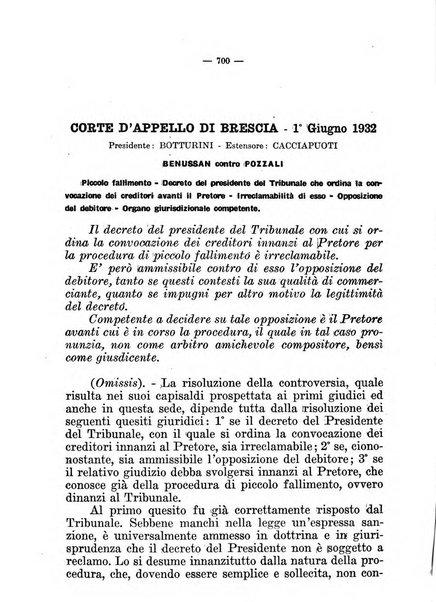 Il diritto fallimentare e delle società commerciali rivista di dottrina e giurisprudenza