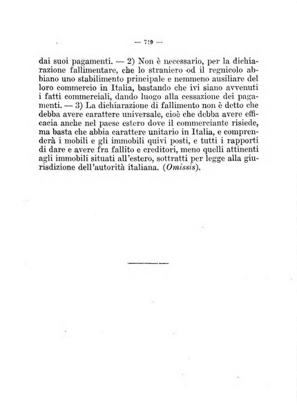 Il diritto fallimentare e delle società commerciali rivista di dottrina e giurisprudenza