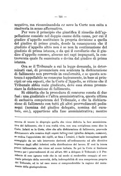 Il diritto fallimentare e delle società commerciali rivista di dottrina e giurisprudenza