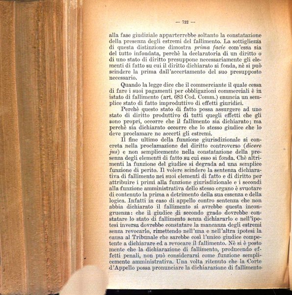 Il diritto fallimentare e delle società commerciali rivista di dottrina e giurisprudenza