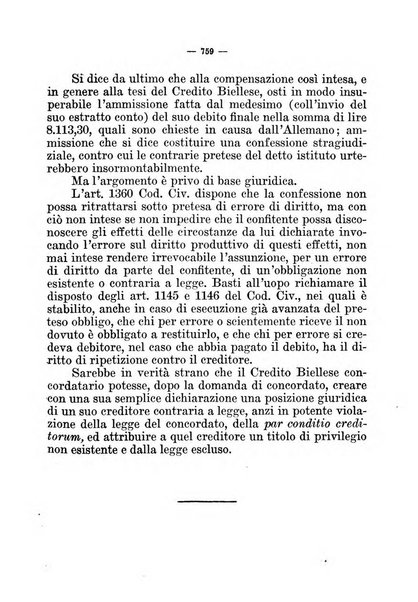 Il diritto fallimentare e delle società commerciali rivista di dottrina e giurisprudenza