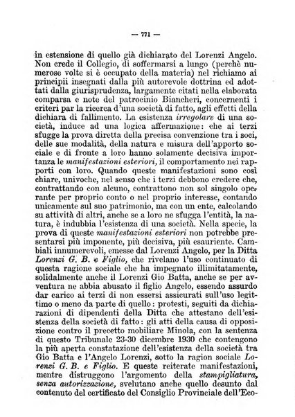 Il diritto fallimentare e delle società commerciali rivista di dottrina e giurisprudenza