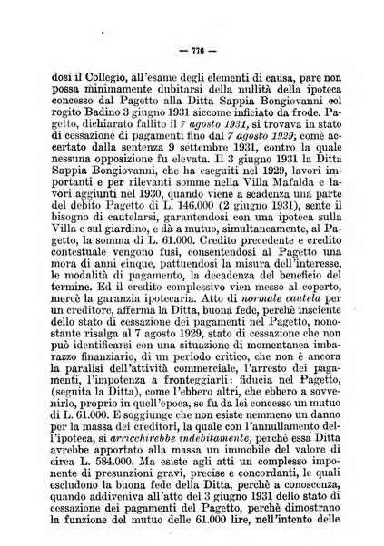 Il diritto fallimentare e delle società commerciali rivista di dottrina e giurisprudenza